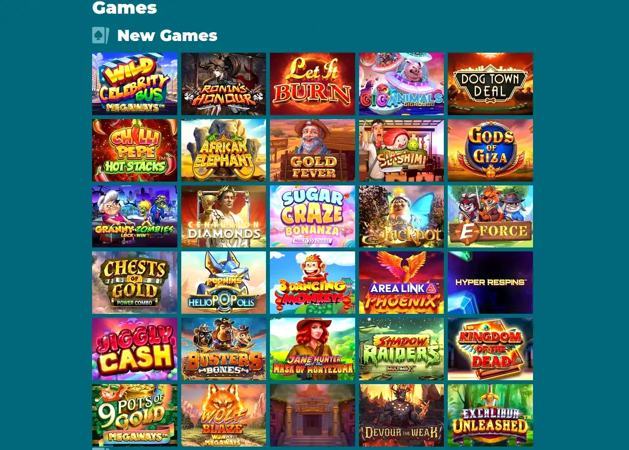 Vip Luck mobile App und Spielangebot