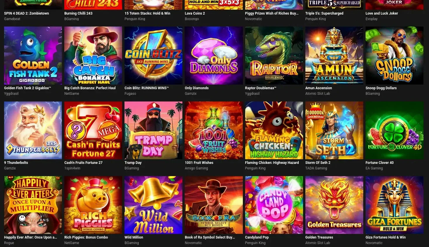 Vip Luck Mobile Spielhalle App Übersicht
